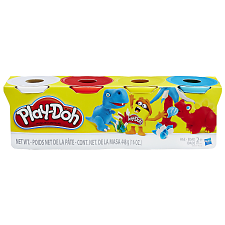 Play Doh Can Assortment 4 Oz Pack Of 4 Cans - Office Depot